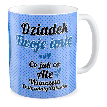 FOTO Kubek biały 330ml dla DZIADKA